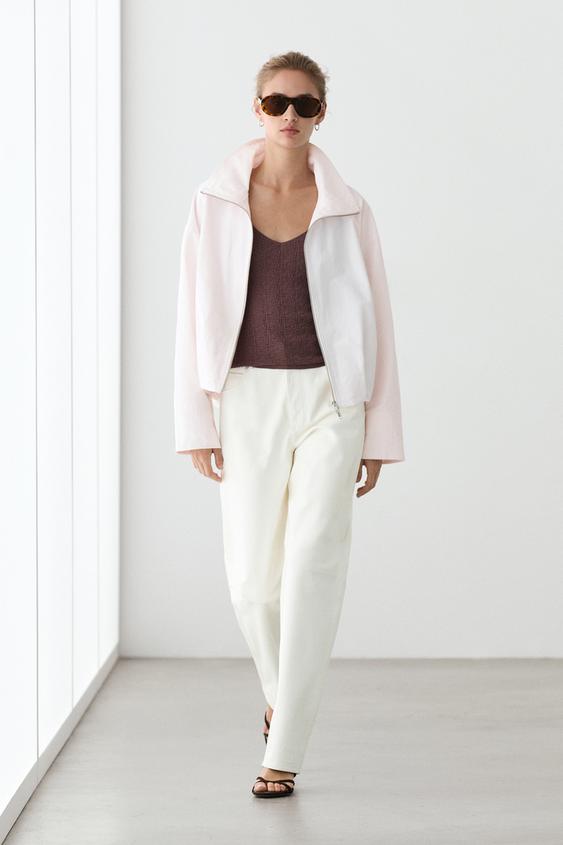 High neck bomber jacket from Zara - $220