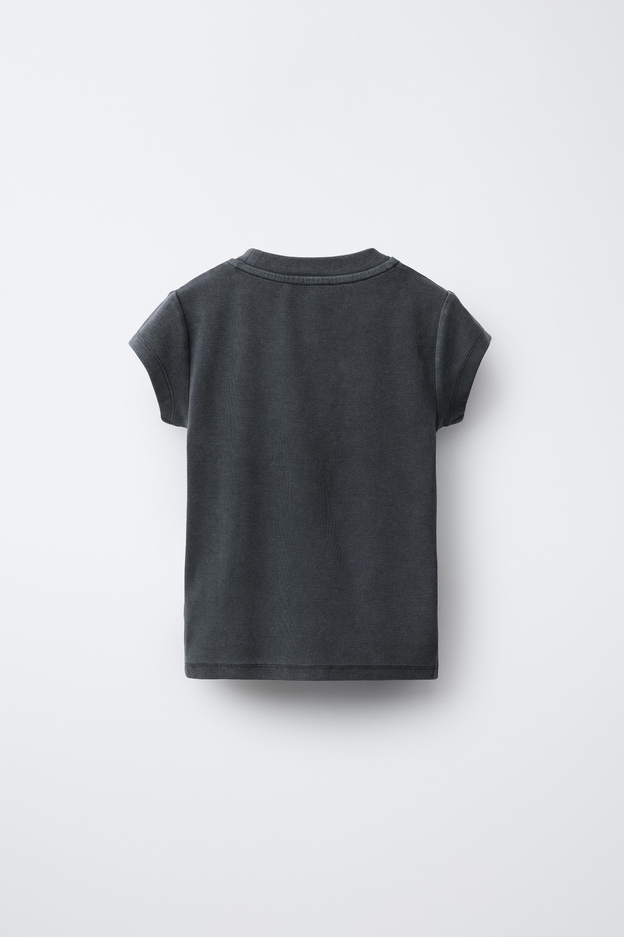 憂 Red Circle Flower T-shirt(M Black): YOHJI YAMAMOTO｜WILDSIDE