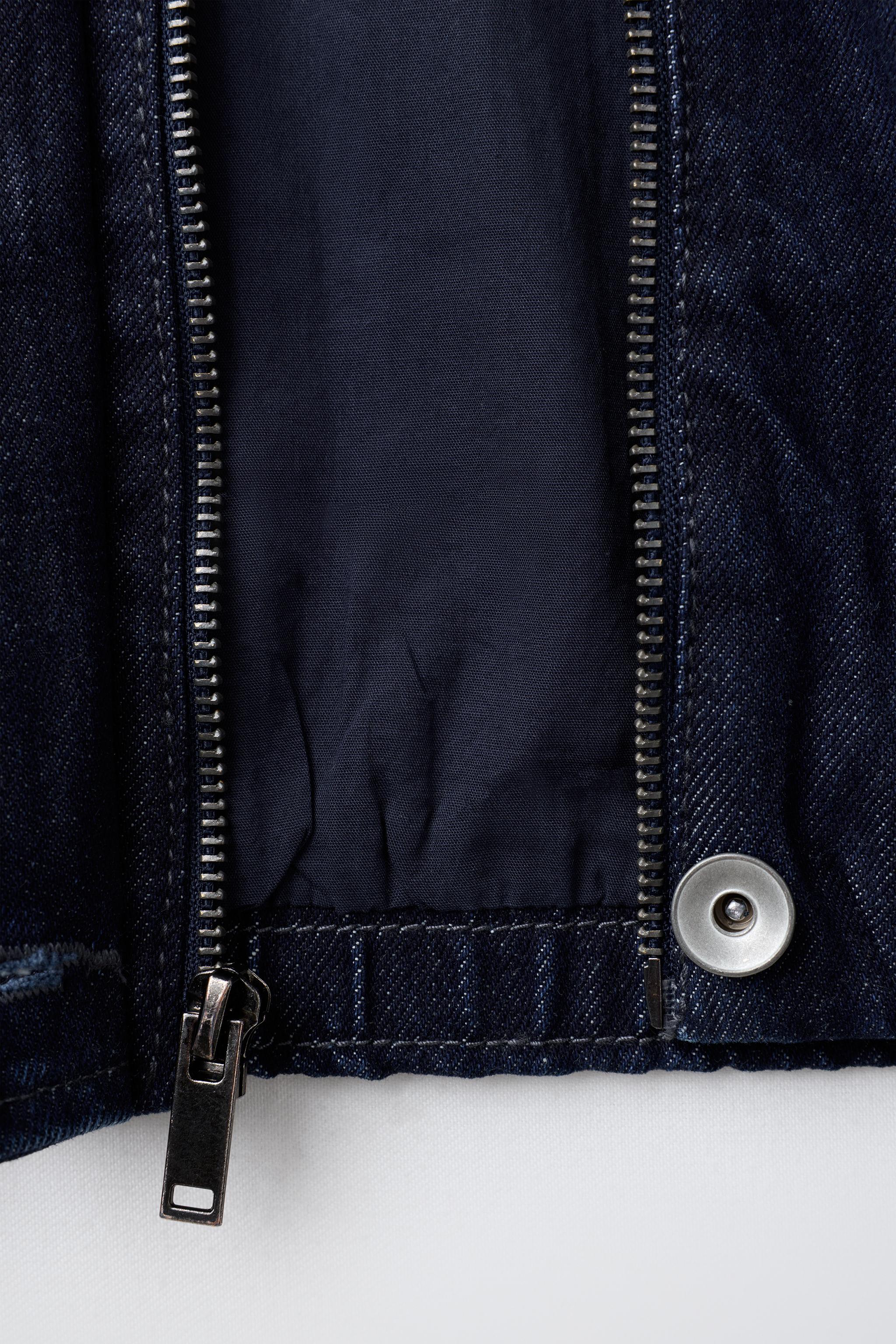 Детские куртки Zara BALLOON DENIM JACKET — фото 5