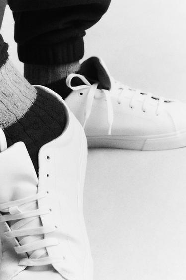 Zara BASIC SNEAKERS - White