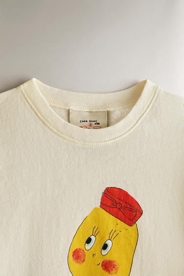 KIDS' LIMONCELLA X THE ANIMALS OBSERVATORY T-SHIRT - Light beige by Zara - Image 1