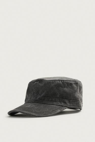 WASHED COTTON CAP — Gray 1