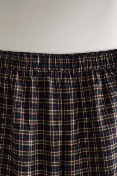 CHECK FLANNEL CHRISTMAS SET OF PYJAMAS (SET OF 2) - red/navy by Zara - Image 4