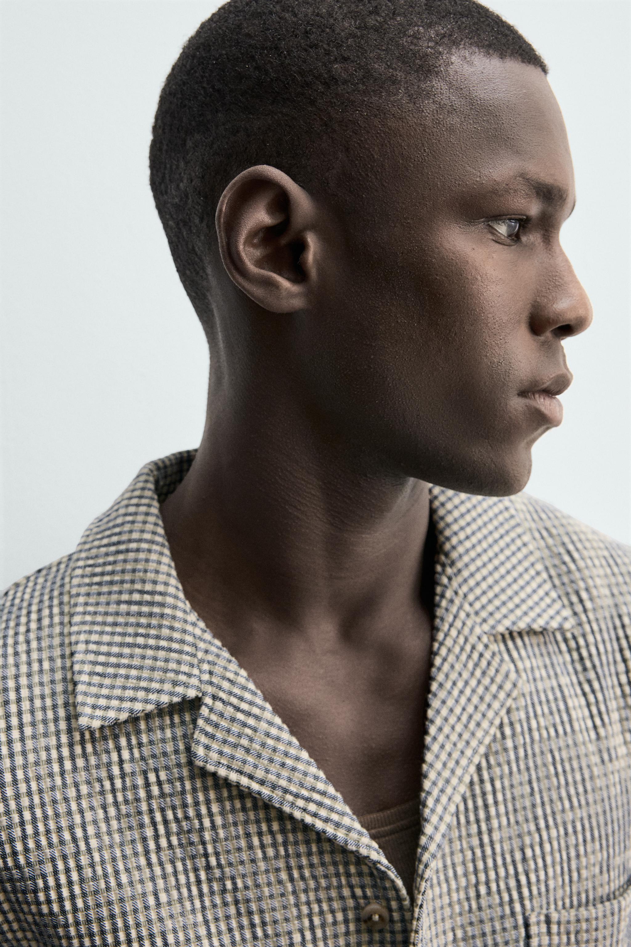 CHEMISE REGULAR FIT SEERSUCKER