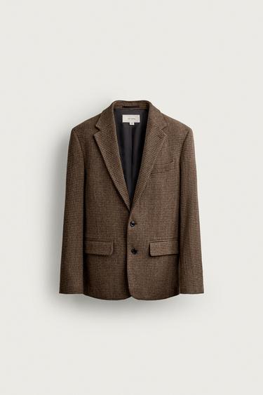 REGULAR FIT OILO-HANKA TRAJE-BLAZERRA - Marroia, Zara-rena
