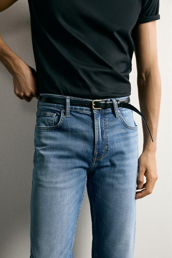 JEAN SLIM BASIQUE - Bleu de Zara - Image 4