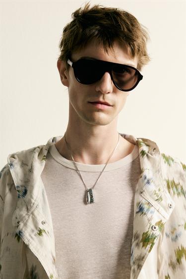 FLWR PRK CTTN LNN - Printed by Zara