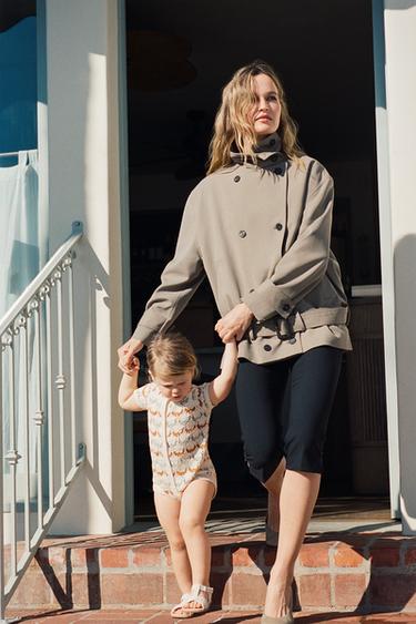 PELELE PUNTO CROCHET - Crudo de Zara