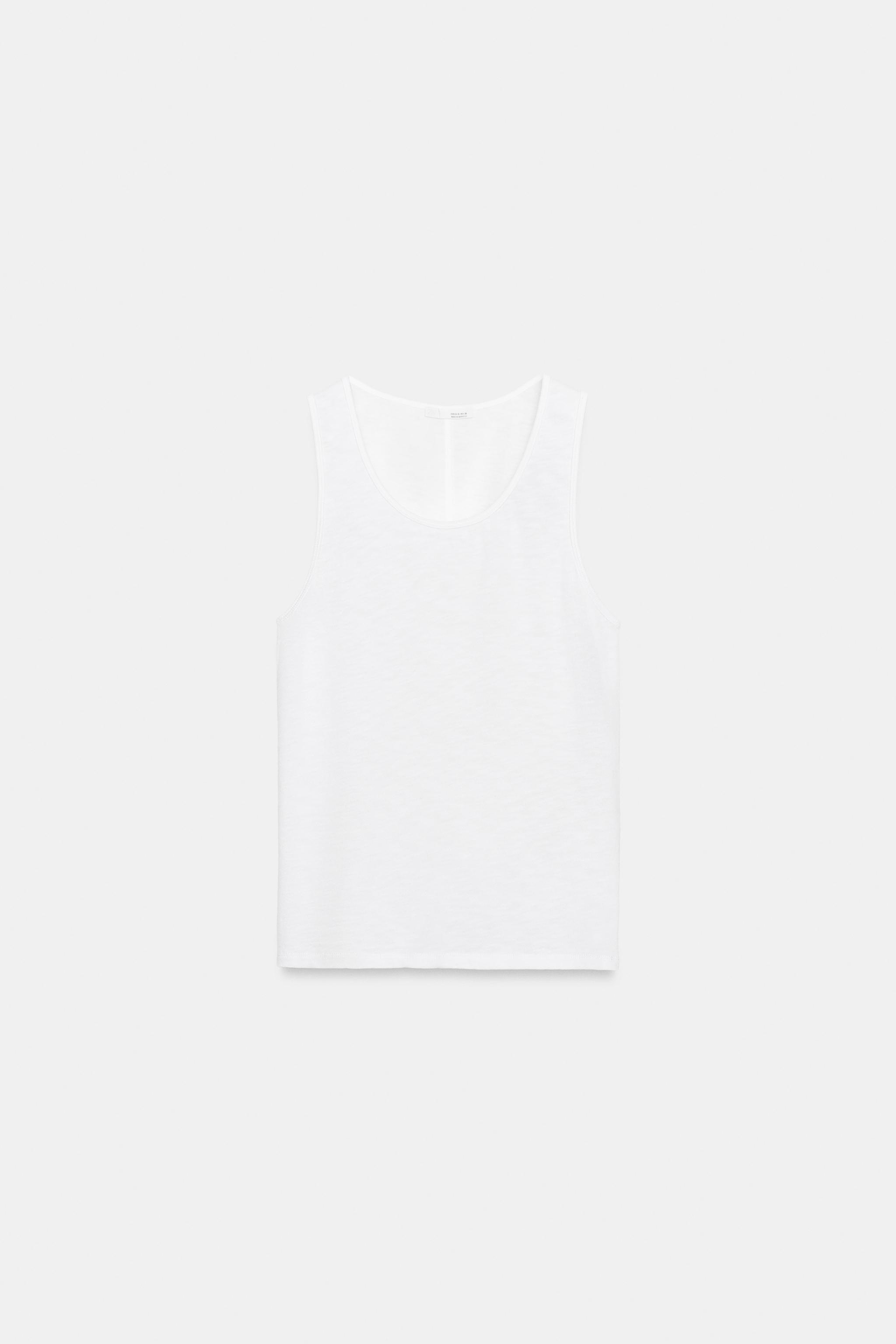 TOP À DÉCOLLETÉ ARRONDIE