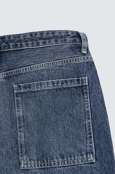 JEAN FUSELÉ LARGE - Bleu de Zara - Image 9