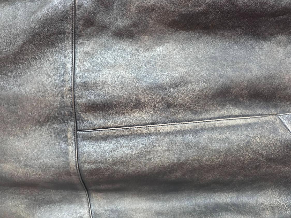 LIMITED EDITION VINTAGE EFFECT LEATHER JACKET - Image 5