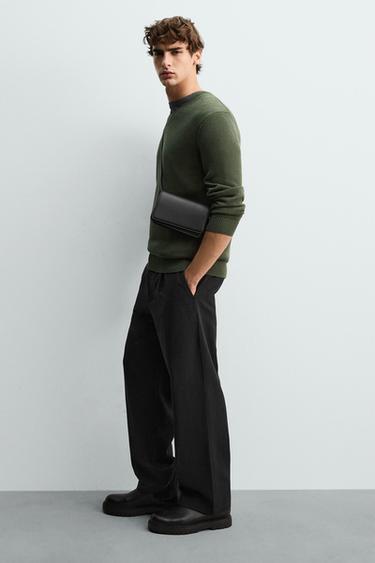 PLAIN CROSSBODY BAG - Black by Zara - Image 0