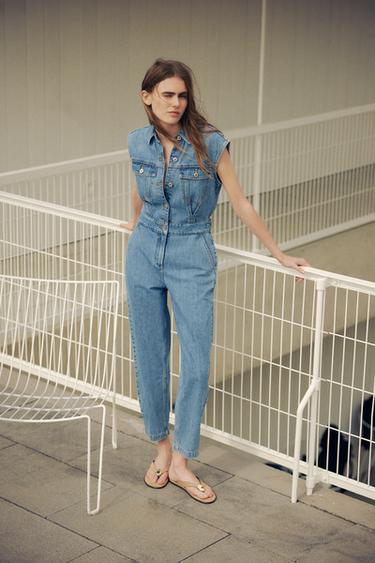 デニムジャンプスーツ – レディース | ZARA 日本 