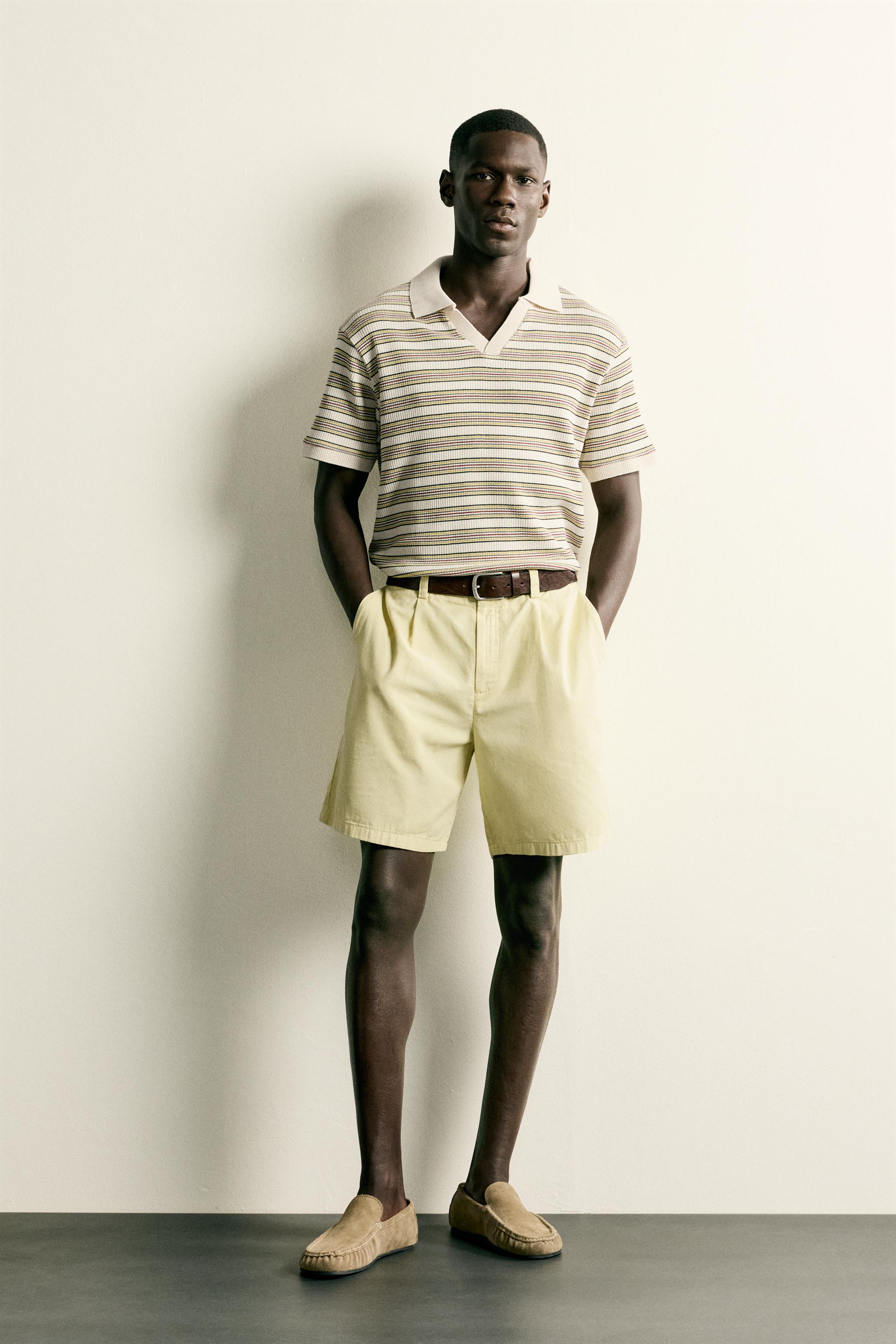 STRIPED REGULAR FIT POLO - Multicolored | ZARA United States