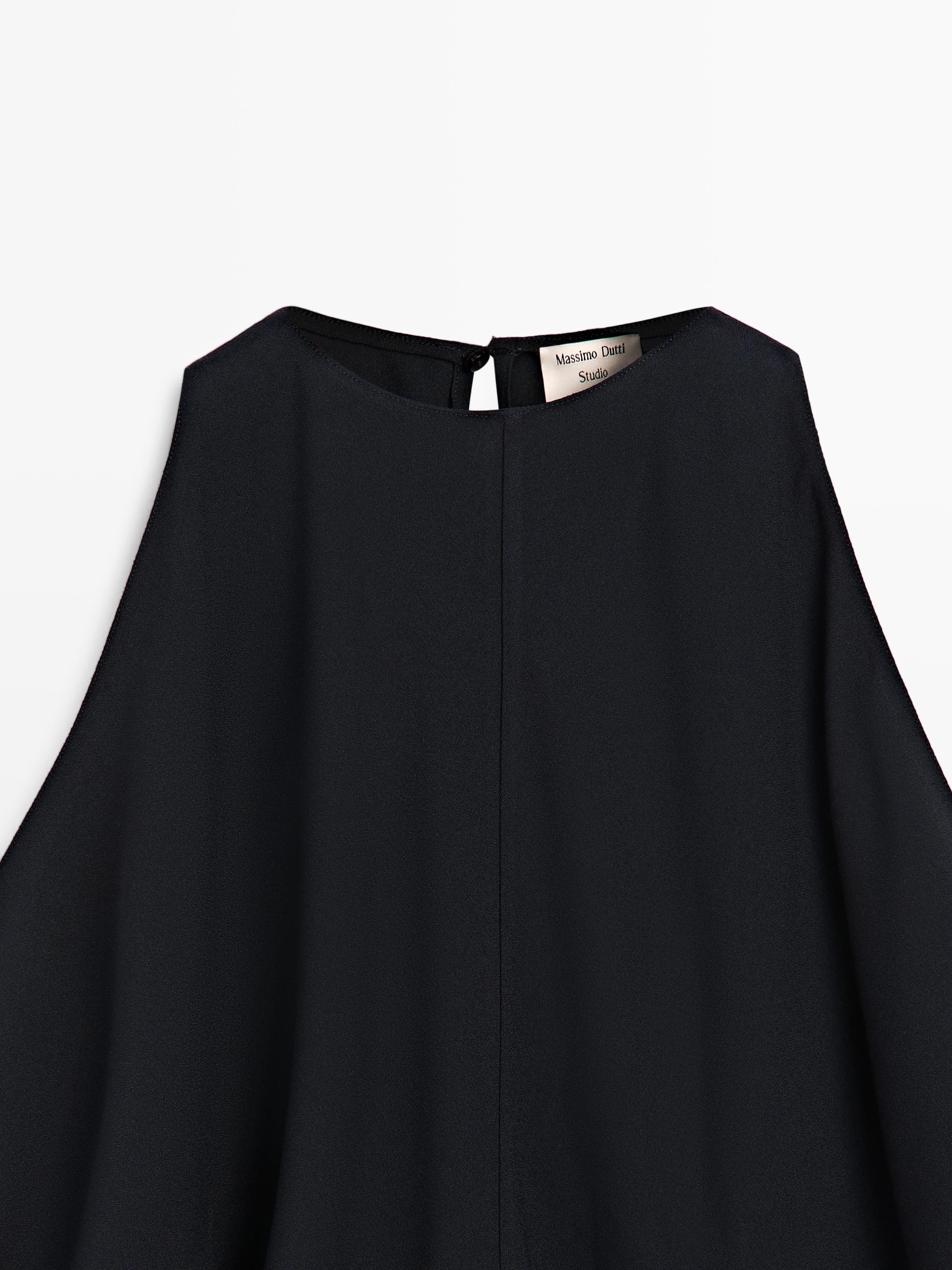 Top drapé décolleté dos - STUDIO