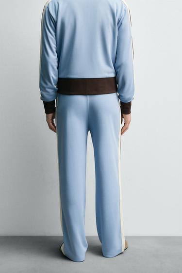CONTRAST JOGGER TROUSERS HARRY LAMBERT FOR ZARA X DISNEY - Sky blue by Zara - Image 2
