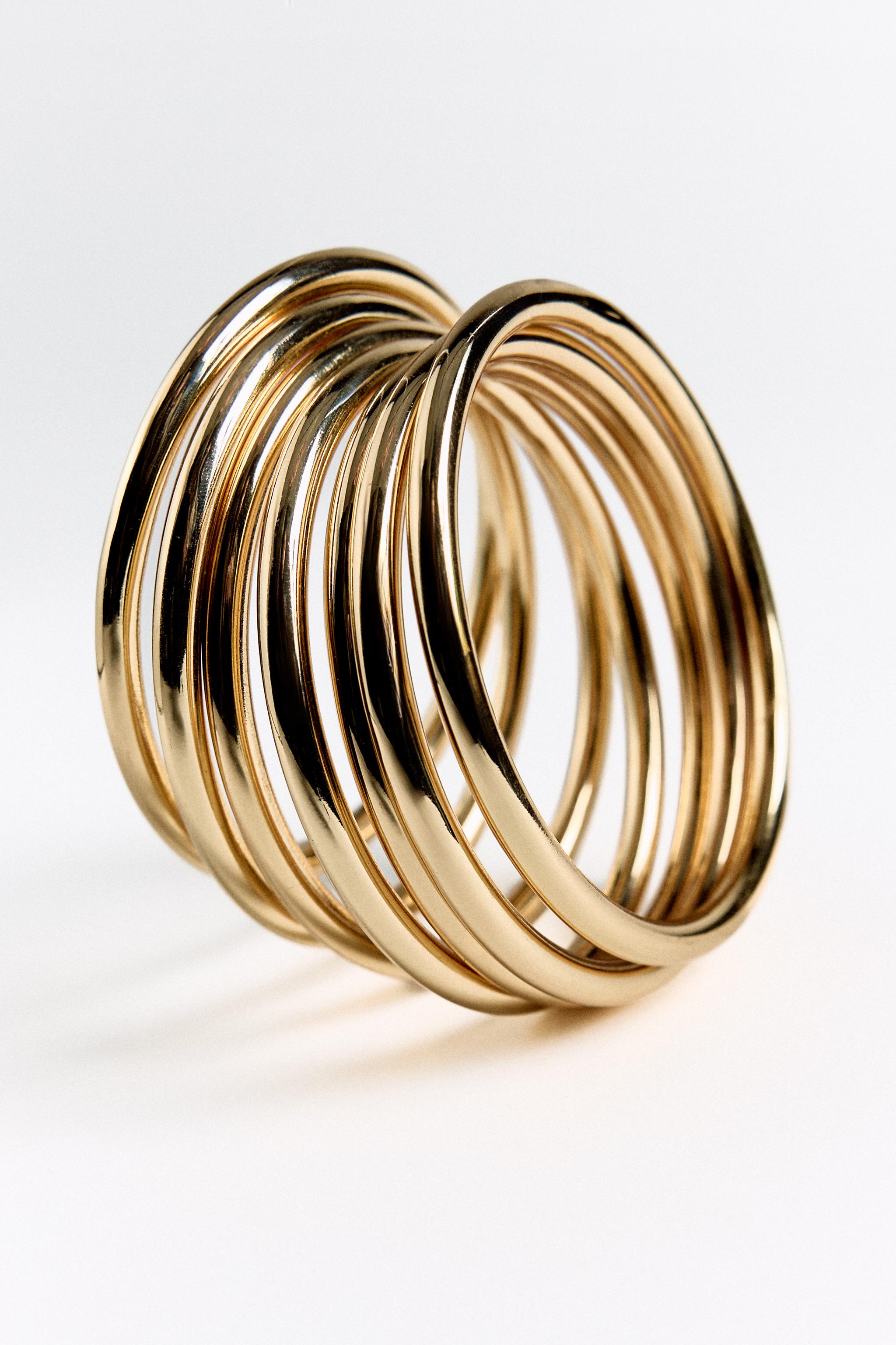 LOT DE BRACELETS MÉTALLIQUES