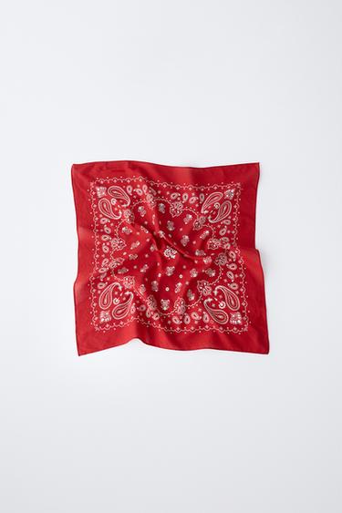 BANDANA COWBOY - Rouge de Zara - Image 2