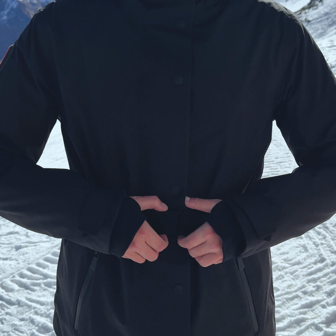WATER RESISTANT AND WIND PROTECTION パフアノラック RECCO