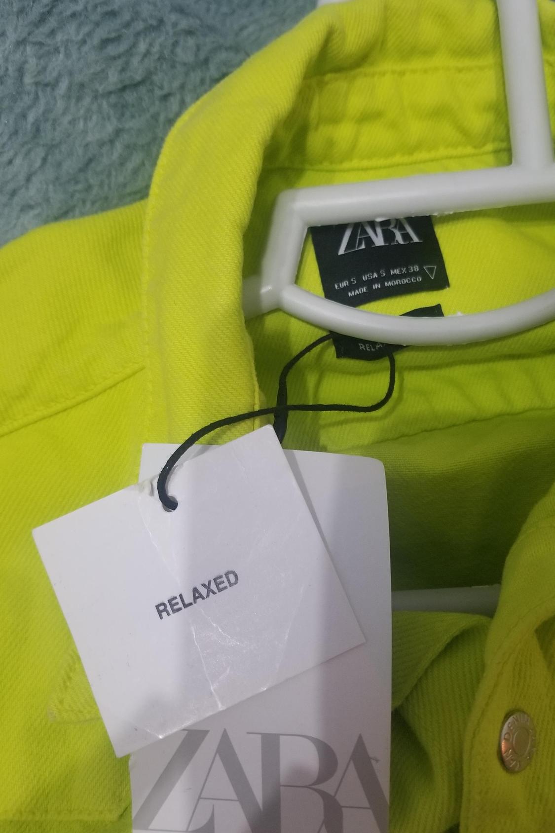 NEON DENIM OVERSHIRT - Image 3