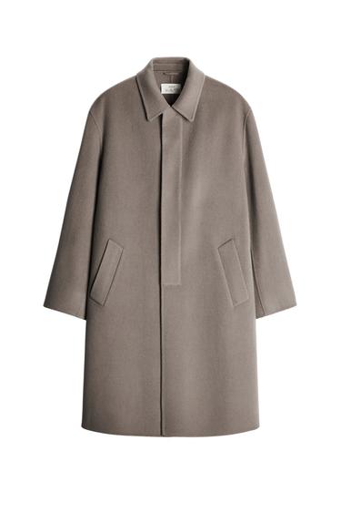 DOUBLE-FACED WOOL COAT