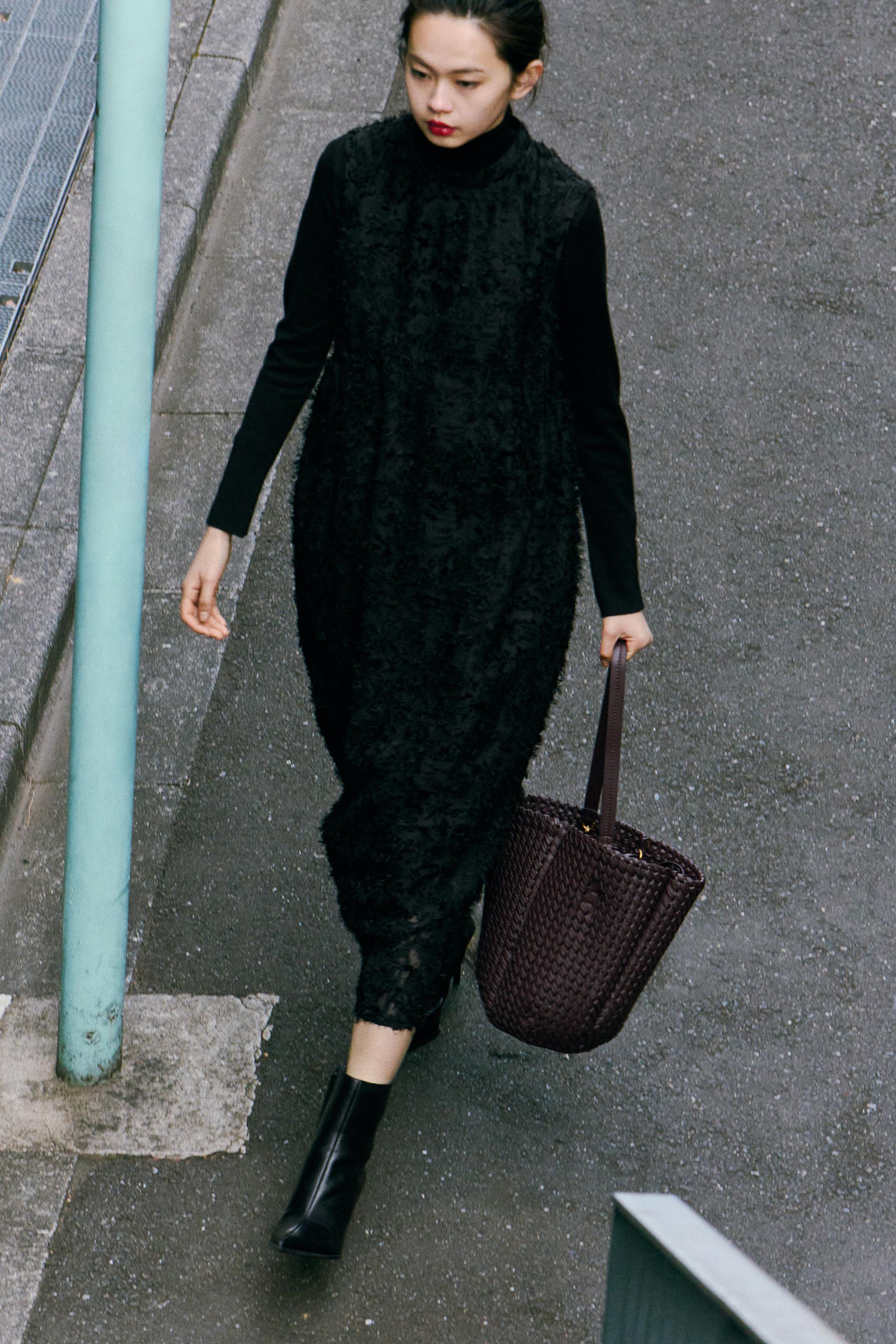 【ZARA】編み込み模様バケットバッグ 6259/510/721 org.jpg