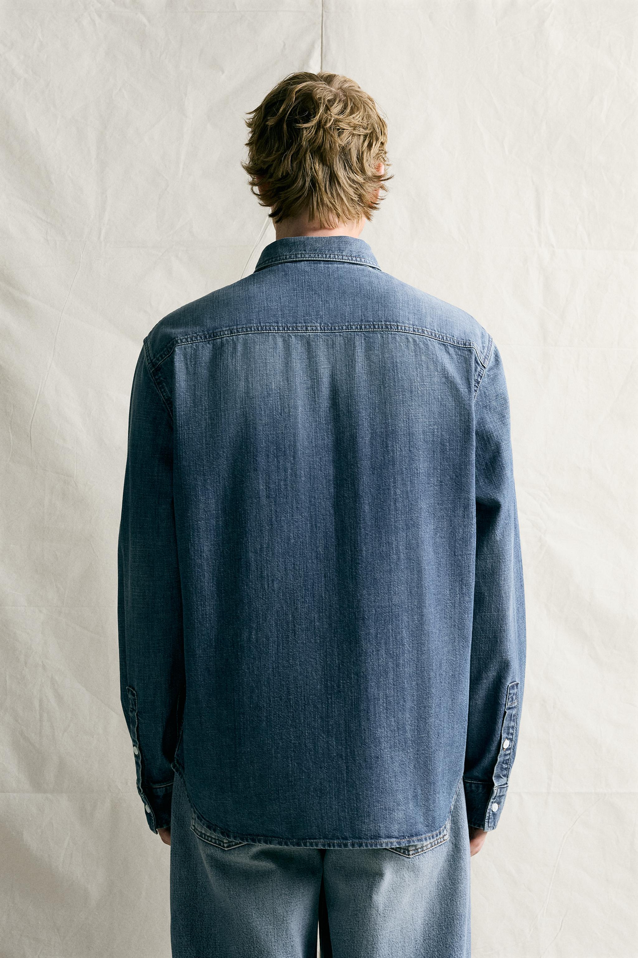 REGULAR FIT DENIM SHIRT