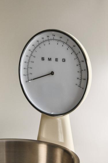SMEG DIGITAL AND ANALOGUE SCALE - Cream by Zara - Image 2