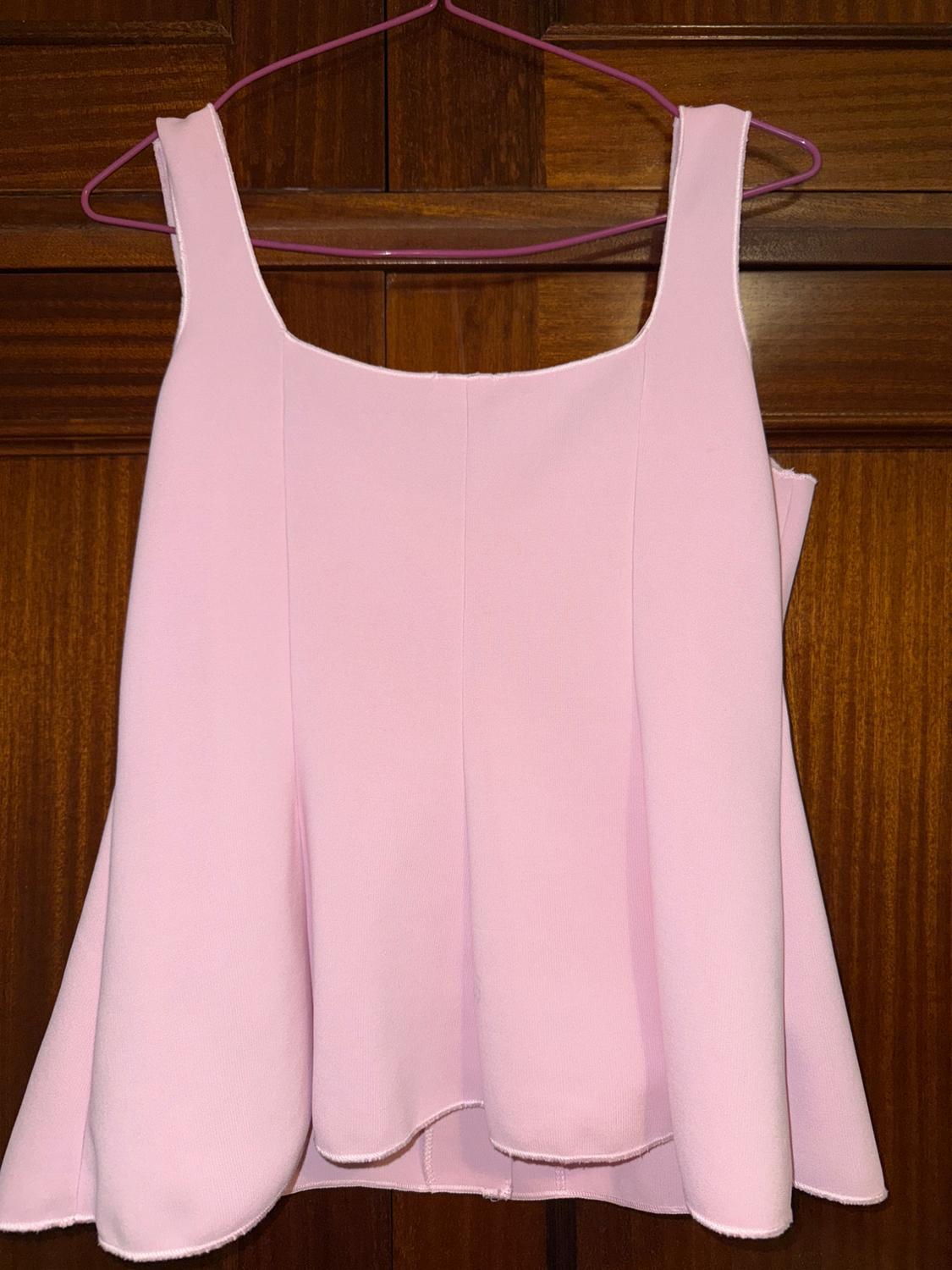 STRETCH PEPLUM TOP - Image 2