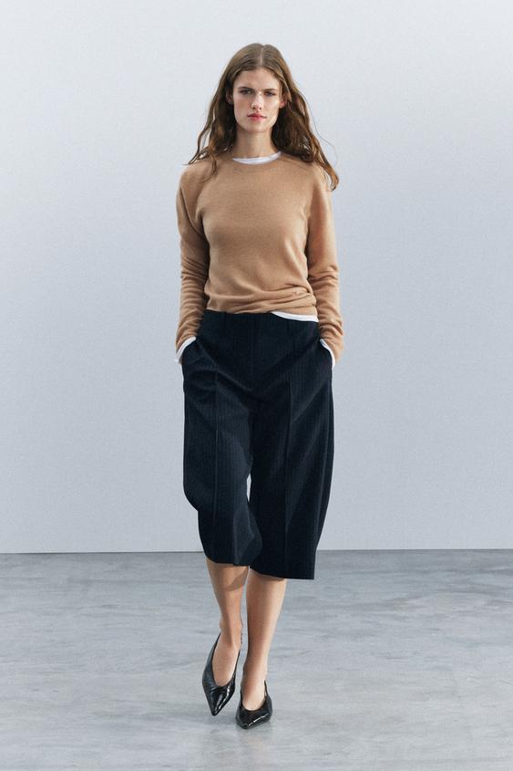 ZW COLLECTION TAILORED BERMUDA SHORTS - striped by Zara - Image 0