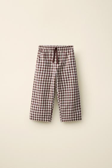 VICHY-KAROHOSE CREATED BY CARAMEL LONDON X ZARA - Braun von Zara