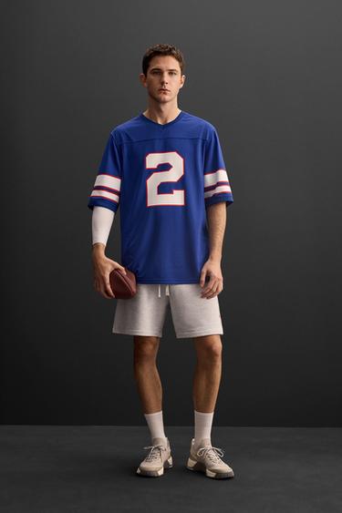 Zara FOOTBALL JERSEY - Blue - Image 0