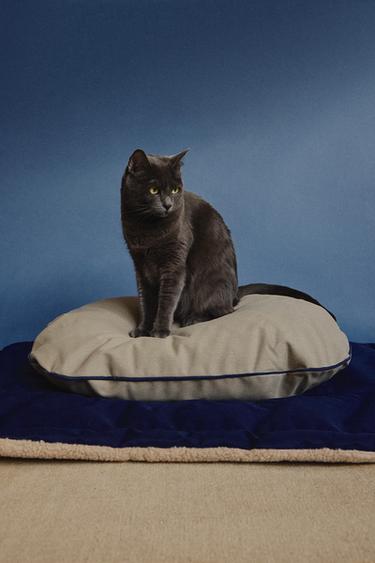 OVAL PET CUSHION - Beige by Zara