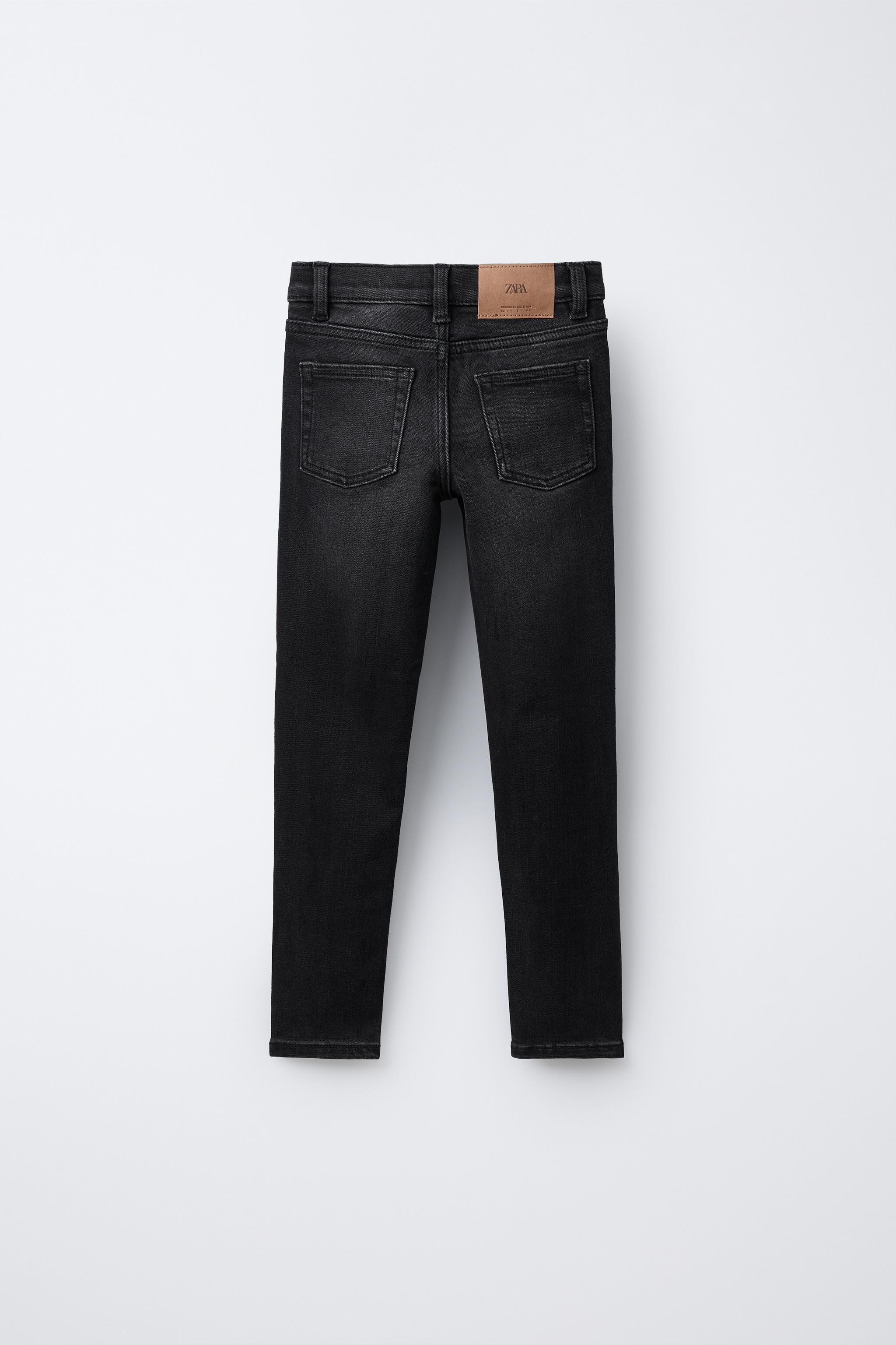 BRUSHED SKINNY JEANS