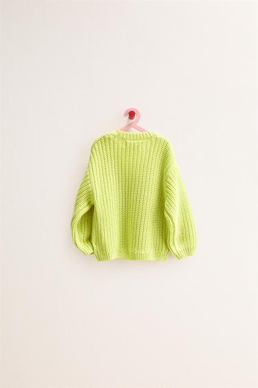 ZARA TIMELESS - CARDIGAN - Lime by Zara - Image 1