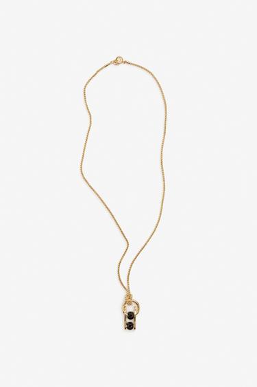 LIMITED EDITION LONG NECKLACE - Golden by Zara