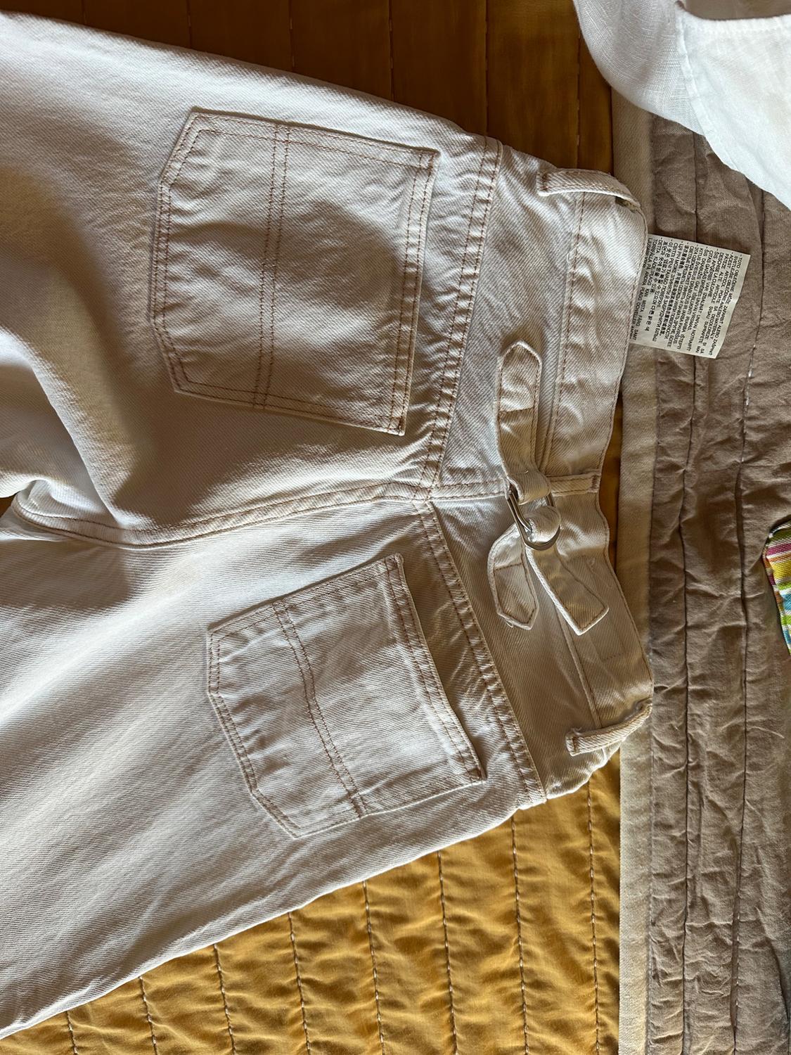 TRF HIGH-WAIST TURN-UP JEANS - Image 5