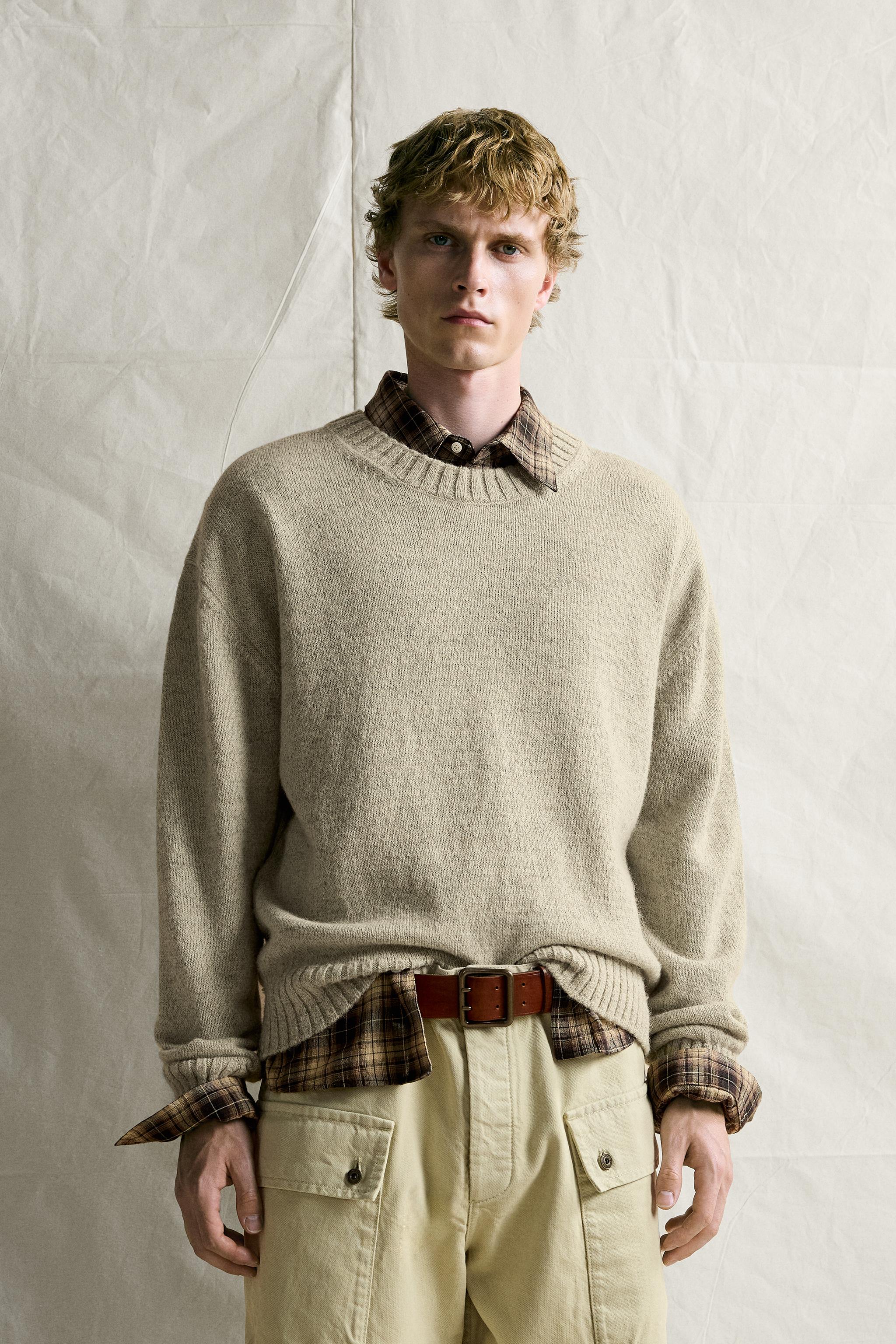TEXTURED TWIST CABLE SWEATER