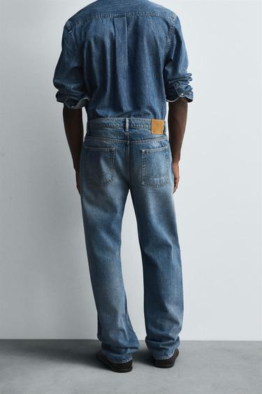 RELAXED FIT LIMITED EDITION JEANS - Mid-blue by Zara - Image 2