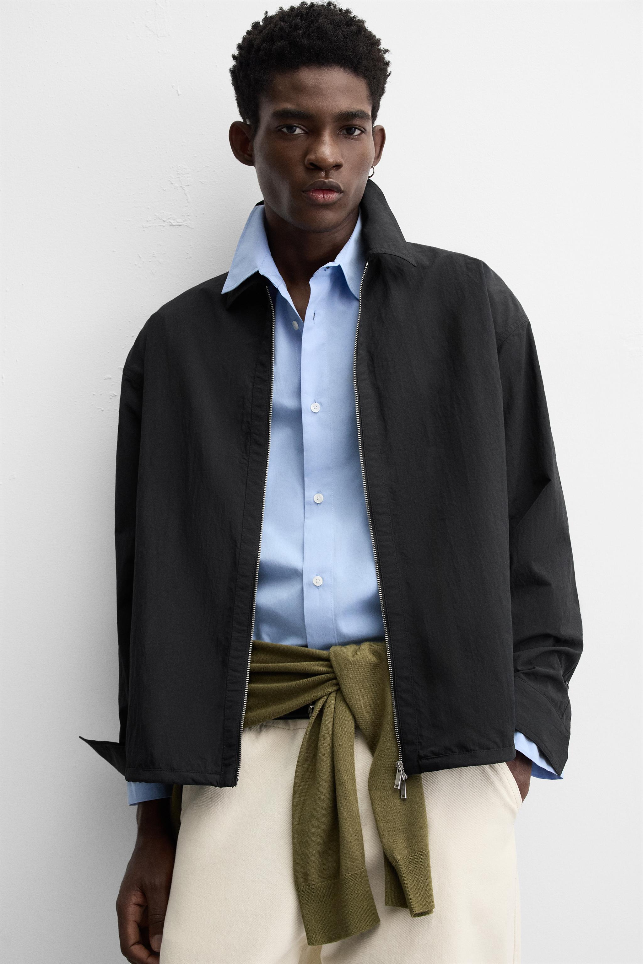 TECHNICAL ZIP OVERSHIRT