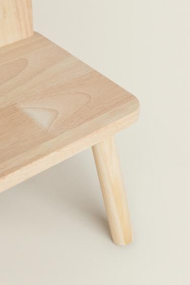CHAISE BOIS OURSON - Beige clair de Zara - Image 3