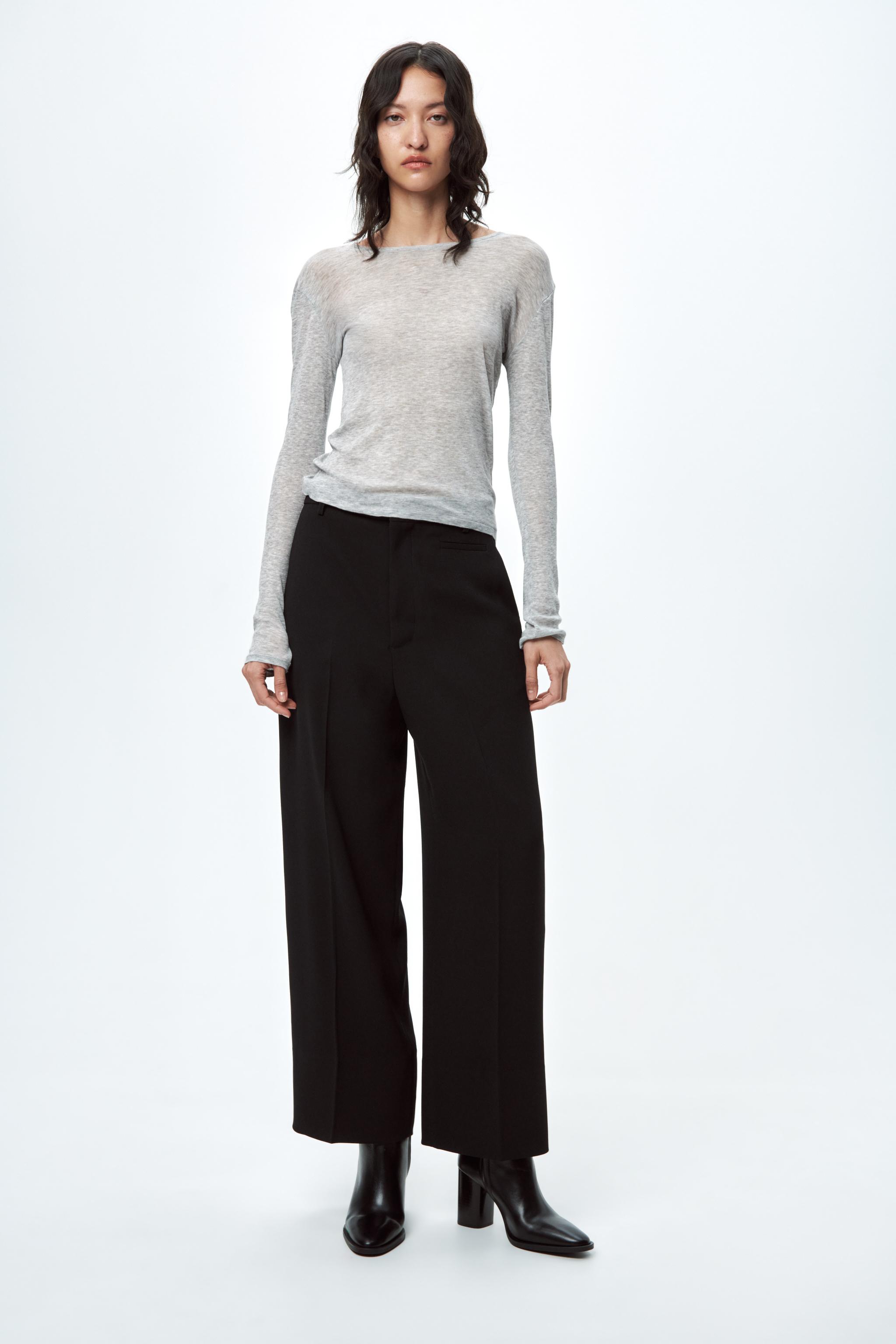 Pantalones palazzo online zara