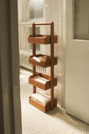 MEUBLE DE RANGEMENT ACACIA - Marron de Zara