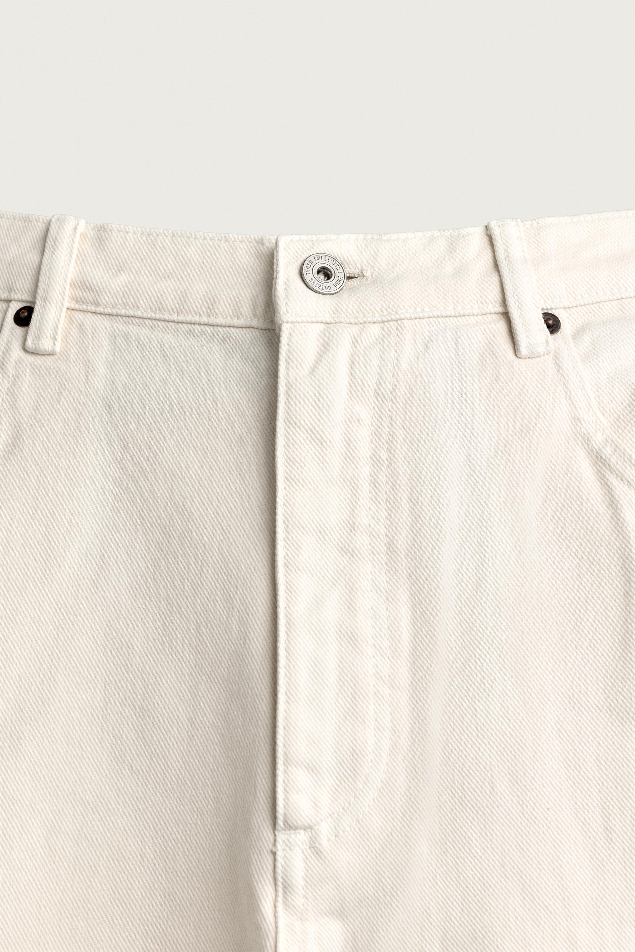 Мужские джинсы Zara RELAXED FIT WASHED JEANS — фото 8