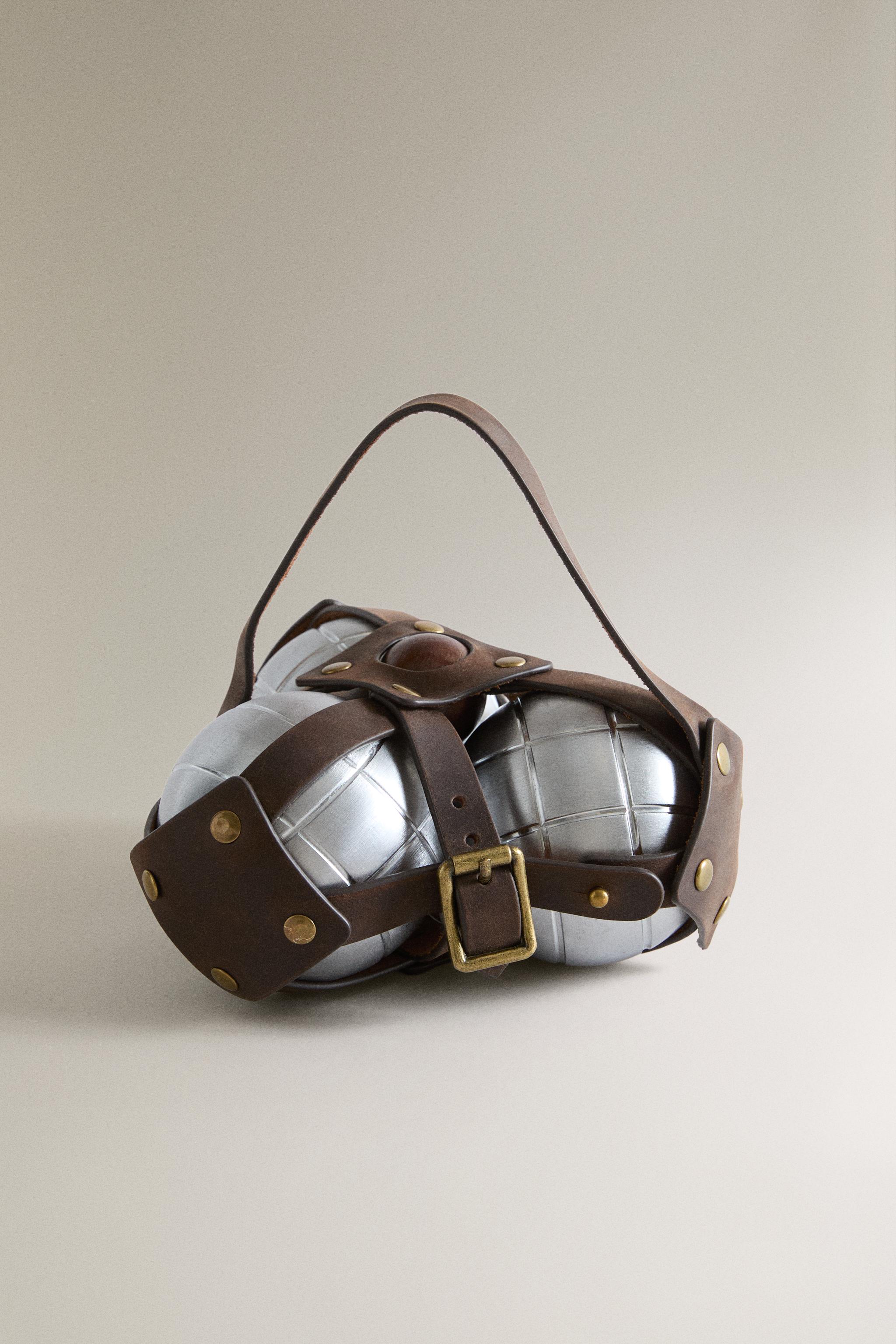PETANCA LEATHER CASE SET