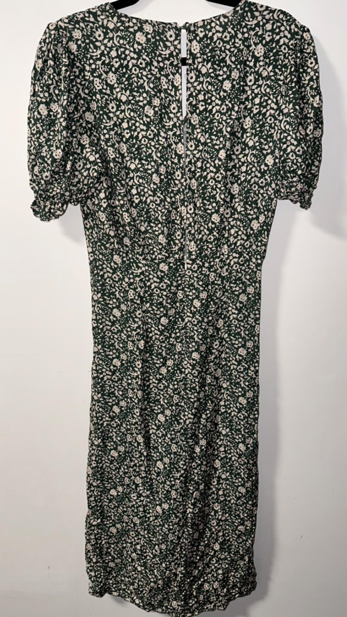 FLORAL PRINT MIDI DRESS - Image 2