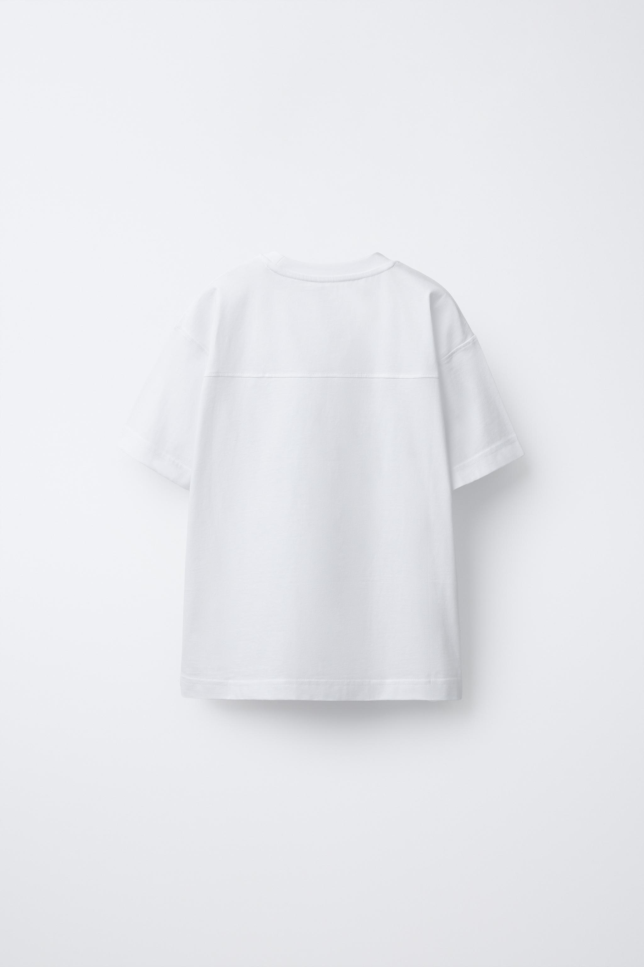 NUMBER JOGGING T-SHIRT - White | ZARA Canada
