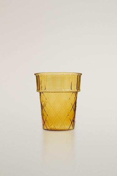 BOROSILIKATGLAS EISWAFFEL - Orange von Zara - Bild 0