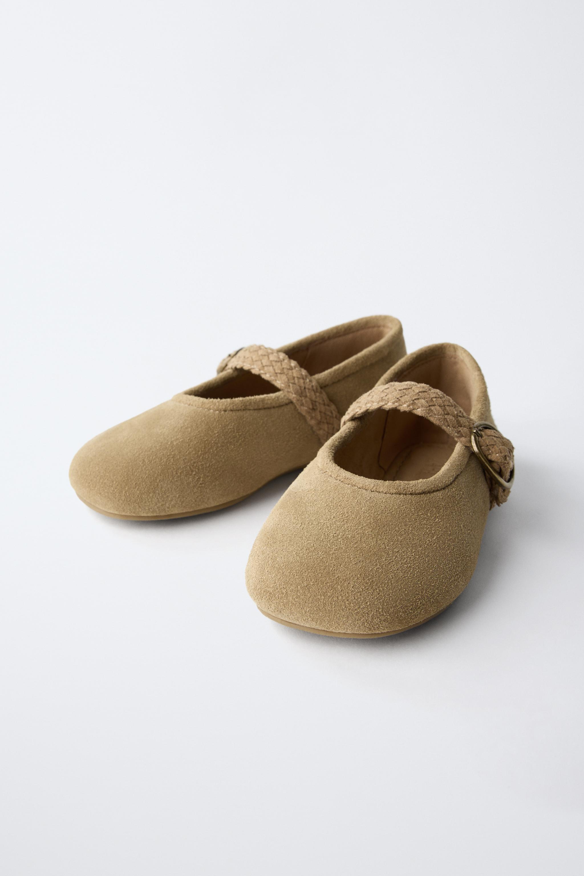 BALLERINES EN CUIR
