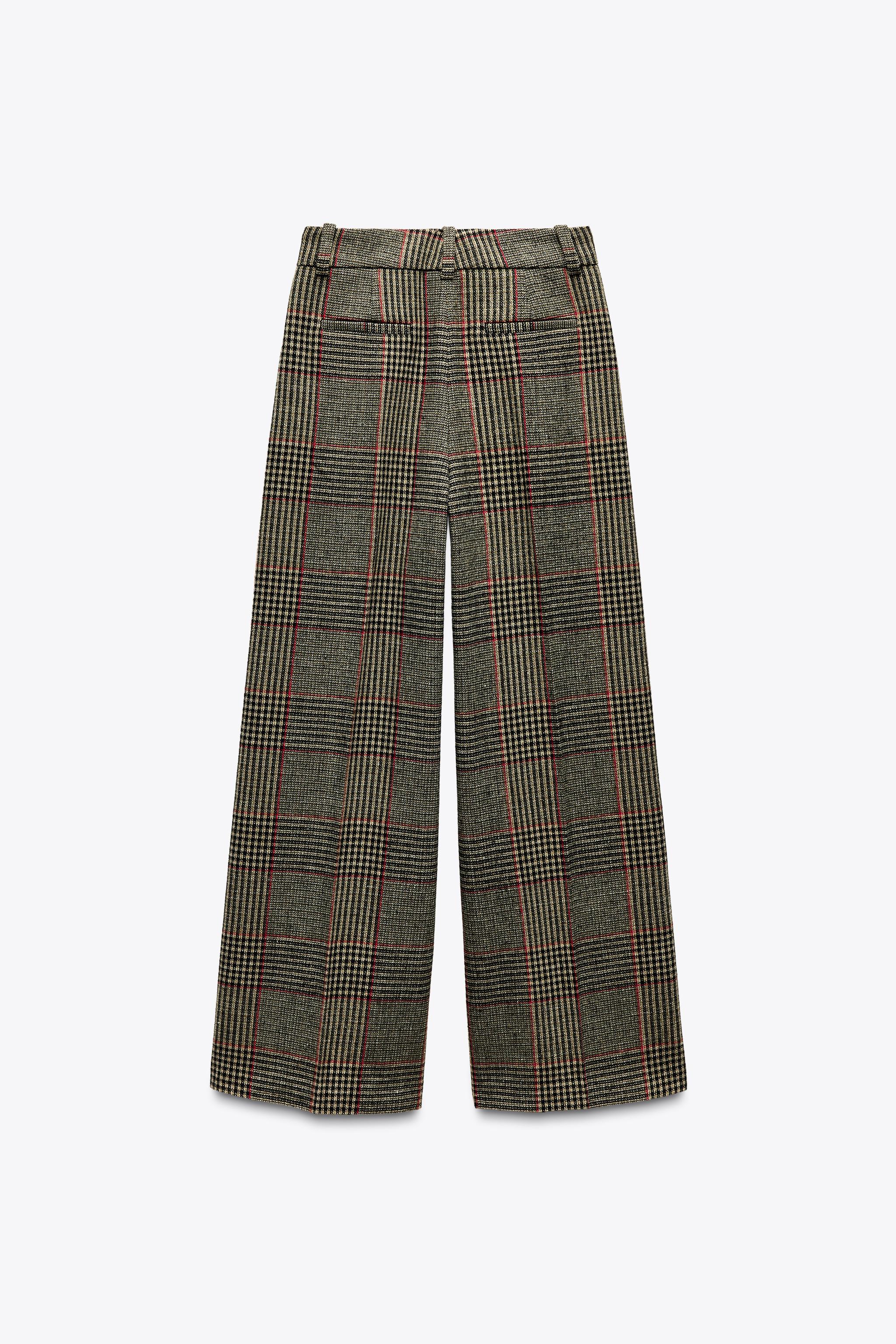 ZARA ZWコレクション チェック柄パンツ 2271/172 ZARA】ZWコレクション チェック柄パンツ 2271/172/083 (ZARA